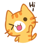 What does the cat say ... Meow（個別スタンプ：1）