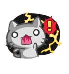 What does the cat say ... Meow（個別スタンプ：31）