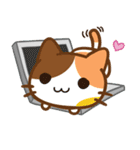 What does the cat say ... Meow（個別スタンプ：38）