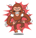 Riffraff Monkey（個別スタンプ：3）