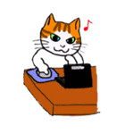 猫のうに（個別スタンプ：7）