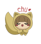 cute fox（個別スタンプ：3）