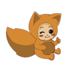 cute fox（個別スタンプ：9）