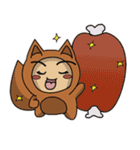 cute fox（個別スタンプ：18）