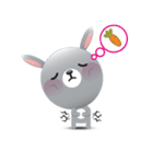 Playful Rabbit（個別スタンプ：23）