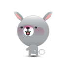 Playful Rabbit（個別スタンプ：34）