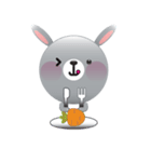 Playful Rabbit（個別スタンプ：35）