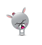 Playful Rabbit（個別スタンプ：40）