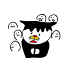 Chicken,Negative Cat(ENG ver.)（個別スタンプ：22）