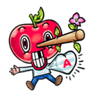 Mr. Apple ＆ Fruity Friends（個別スタンプ：3）