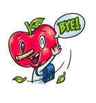 Mr. Apple ＆ Fruity Friends（個別スタンプ：12）