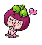 Mr. Apple ＆ Fruity Friends（個別スタンプ：16）