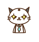 先輩☆ねこねこ（個別スタンプ：38）