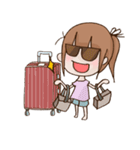 Tea is travelling！（個別スタンプ：38）