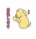 言いわ犬（個別スタンプ：3）