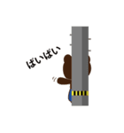 電信柱のくまったん（個別スタンプ：13）