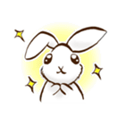 moon's rabbit English（個別スタンプ：7）