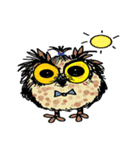 Happy owl family（個別スタンプ：18）