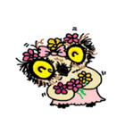 Happy owl family（個別スタンプ：19）