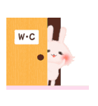 うさぎのぺっぺちゃん Part2（個別スタンプ：40）