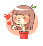 Plant Girl（個別スタンプ：21）