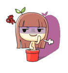 Plant Girl（個別スタンプ：39）