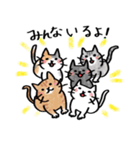 犬と猫のスタンプ（個別スタンプ：22）