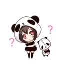 PANDA GIRL [ PAO ＆ FLAN ]（個別スタンプ：11）