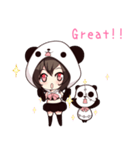 PANDA GIRL [ PAO ＆ FLAN ]（個別スタンプ：21）