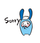 Spray rabbit（個別スタンプ：8）