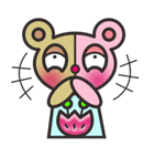 Tulip Bear（個別スタンプ：17）