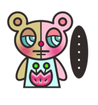 Tulip Bear（個別スタンプ：20）