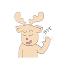 Happy Gay Deer（個別スタンプ：5）