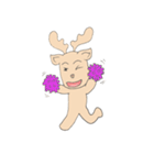 Happy Gay Deer（個別スタンプ：21）