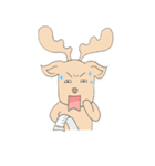 Happy Gay Deer（個別スタンプ：34）