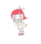 女の子（個別スタンプ：4）