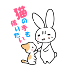 社畜うさぎ（個別スタンプ：5）