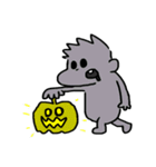 ハロウィンの仲間達（個別スタンプ：9）