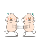 The pig Thin and the dog Fat（個別スタンプ：24）