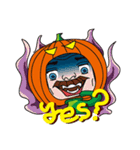 それゆけ！！コクボくん ハロウィーン！！（個別スタンプ：22）