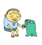 Uncle Dan ＆ Dum the dog（個別スタンプ：21）