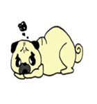 Life of PUG（個別スタンプ：9）