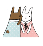 BBFF : Bunny Best Friend Forever（個別スタンプ：36）