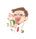 Happy Salary Man（個別スタンプ：9）