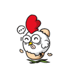 Crazy Chick（個別スタンプ：6）