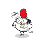 Crazy Chick（個別スタンプ：28）