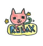 Positive Cat（個別スタンプ：16）