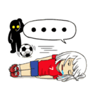 FlyingSky a go go : Play Football（個別スタンプ：22）