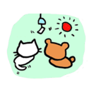 ねこ時々くま（個別スタンプ：40）