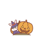 ふわうさ ハロウィン編（個別スタンプ：30）